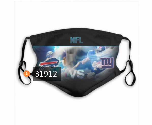 NFL New York Giants 392020 Dust mask with filter